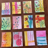 Watercolor florals